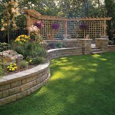 Can you build a retaining wall yourself. How To Build A Retaining Wall The Home Depot