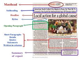 1 collecting information for the report. Writing A Newspaper Report Ppt