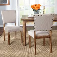 Lassiter Linen Solid Wood Upholstered Parsons Chair In Beige In 2020 Dining Chairs Dining Chair Set Upholstered Dining Chairs