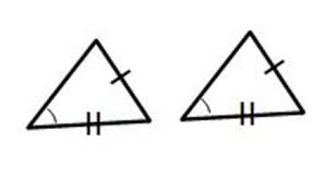 Asa congruence of two triangles: Determine The Congruence Of The Triangles Shown Below Give An Appropriate Reason Study Com