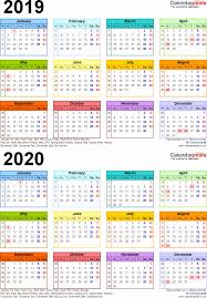 Pin On Calendar Printable 2019 2020