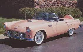1956 Ford Thunderbird Ford Thunderbird Vintage Cars 1950s Ford Classic Cars