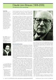 Pdf Claude Levi Strauss 1908 2009 The Apotheosis Of Heroic Anthropology