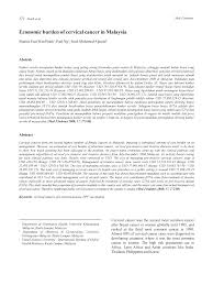 After breast cancer, cervical cancer is the second most common cancer among women in malaysia. Http Mji Ui Ac Id Journal Index Php Mji Article Download 330 325