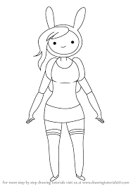 How To Draw Fionna The Human From Adventure Time Drawingtutorials101 Com Colorir Hora De Aventura Desenhos Hora De Aventura Desenhos De Anime