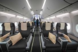 Inside Silkair S New Boeing 737 Max 8 Supertravelme Com Airline Interiors Airplane Interior Boeing 737