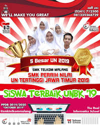 Biaya masuk smk telkom malang 2020. Ppdb Smk Telkom Malang 2019 Seni Soal