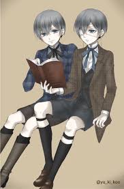 Anime Black Butler Ciel Twin Pin On Black Butler