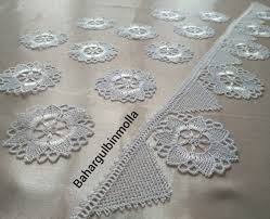 Hayirli Cumalar Motifleredevam Dantel Igneoyasi Odatakimi Salontakimi Motif Igneoyasi Elemegi New Embroidery Designs Crochet Tablecloth Lace Making