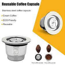 Get the best deal for nescafé coffee capsules & pods from the largest online selection at ebay.com. Buy 1 2pcs Nespresso Refillable Coffee Capsule Pod Stainless Steel Espresso Coffee Filters Tamper Set At Affordable Prices Free Shipping Real Reviews With Photos Joom