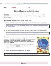 Maybe you would like to learn more about one of these? Cell Structure Gizmo Revised 2020 Answers Name U200b U200banswers U200b U200b Date U200b Student Exploration Cell Structure Vocabulary U200b U200b Cell Membrane Course Hero