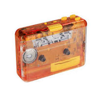 Retro OEM ODM Transparent Orange Stereo MP3 Converter Tape Cassette Walkman  Player