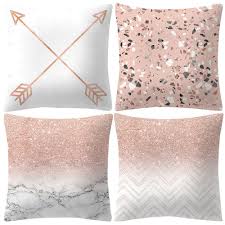 As much as i wanted to be outside all weekend and get a tan, i spent a good amount of. Kids Furniture Room Decor Shipped From Usa Set Of 4 Rose Gold Pillow Case Covers Arrow Marble Pattern Throw Pillow Case Square Cushion Cover Modern Pillowcase For Sofa Couch Home Decor