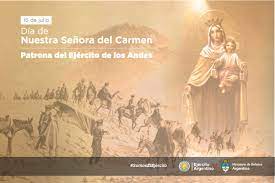 La exaltación de la santa cruz. Dia De Nuestra Senora Del Carmen Argentina Gob Ar