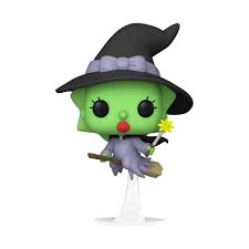 Amazon.com: Funko Pop! TV: Simpsons - Witch Maggie, Amazon Exclusive (Glow  in The Dark), Multicolor, 66342 : Toys & Games