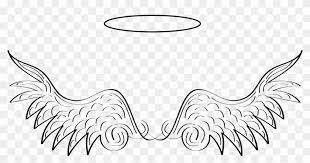 Spruce up any event with spectacular stickers angel wings square from zazzle. Angel Wings Clip Art White Angel Wings Halo Tattoo Drawn Angel Wings Png Transparent Png 2151x1028 3110619 Pngfind