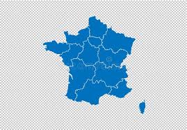 Entdecken sie die karte von frankreich in westeuropa, offiziell als französische republik bekannt. Frankreich Karte Ausfuhrliche Blaue Karte Des Hochs Mit Grafschaften Regionen Staaten Von Frankreich Frankreich Karte Lokalisie Vektor Abbildung Illustration Von Graphik Form 154652671