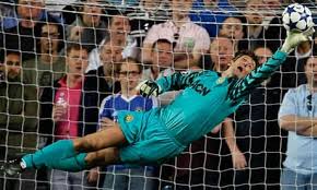 Manchester United's Edwin van der Sar ...