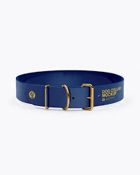 Glossy Dog Collar Mockup Front View High Angle Shot In Object Mockups On Yellow Images Object Mockups Mockup Mockup Free Psd Mockup Psd