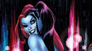 Change the color of your hair temporarily to match that of harley quinn and become the evil psychologist you are meant to be. Harley Quinn Updates En Twitter 19 Which Version Of Harley Red Blue Hair Red Black Hairy Jester Harley Similar Suicide Squad Look