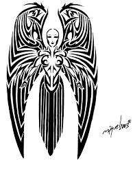 Graphic detailed angel or bird wings vector illustration 1. 37 Angel Tribal Tattoos Ideas Tribal Tattoos Tattoos Tribal