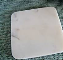 NEW LG CHUNKY NATURAL WHITE QUARTZ CRYSTAL SQUARE SHAPED STONE COASTER |  eBay