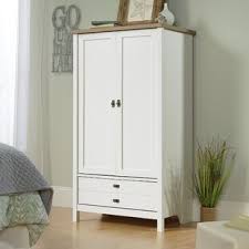 Find the perfect home furnishings at hayneedle, where you can buy online while you explore our room designs and curated looks for tips, ideas & inspiration to help you along the way. White Armoires Wardrobes You Ll Love In 2021 Wayfair