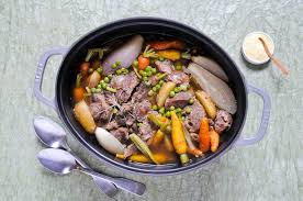 Springtime Pot Au Feu Beef Stew Recipe Chocolate Zucchini Recipe Beef Stew Recipe Stew Recipes Beef Bourguignon