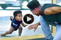 Video Dancing With My Baby Me Funny Creative Cute Funny Pictures For Kids Funny Baby Gif Funny Babies