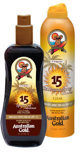 The fragrance it's amazing, never worn a sunscreen bronzer with a great anel like this one. Australian Gold Australian Gold Summer Makeup Products Tanning Lotion