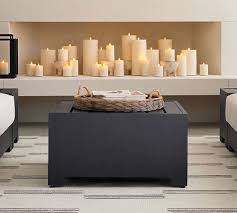 + more sizes & finishes. Malibu 33 Metal Platform Modular Coffee Table Black Pottery Barn