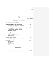 The absolute best federal resume format to accomplishment this goal is the outline format with keyword headers. 43 Informative Speech Outline Templates Examples