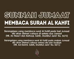 5) membaca pada malam jumaat mendapat cahaya. 4 Sebab Kenapa Digalakkan Membaca Surah Al Kahfi Pada Hari Jumaat
