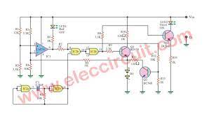Simple Gel Cell Battery Charger Circuit Eleccircuit Com Battery Charger Circuit Battery Charger Charger