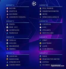 Discover hundreds of ways to save on your favorite products. Uefa Champions League 2020 21 Group Stage Fixtures Report Minds