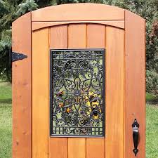 Rectangle Decorative Gate Fence Insert Acw61 Cast Aluminium Etsy In 2021 Gate Decoration Fence Gate Design Fence Gate