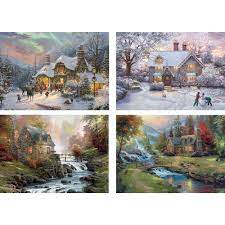 We did not find results for: Set Of 4 Thomas Kinkade 1000 Piece Jigsaw Puzzles Spilsbury