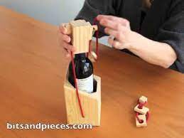 Hilarious or cruel (depending on whether you're the giver or receiver of this gift), this party game rewards you with one last great bottle of wine, provided you can remove the lock in 4 moves. Bewildering Wine Bottle Puzzle Item 48018 Youtube