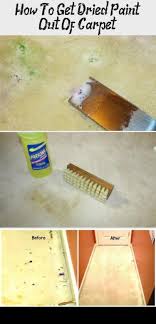 How To Get Dried Paint Out Of Carpet Diy Projects Can Get Messy These Steps Got Old Paint Out O Carpet Cleaning Pet Stains How To Clean Carpet Carpet Stains