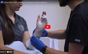 Image result for Ulnar Gutter Splint