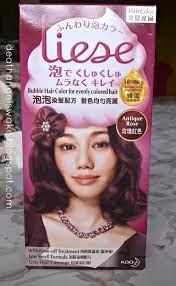 The dimensional effect is characterised by the appearance of a soft and translucent color finish under natural light and a deep yet noticeable color. Chronicles Of Chean Kao Liese Bubble Hair Color In Antique Rose