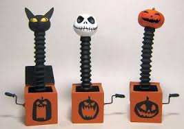 In this video am going to ubox the trading figures series 1 set of 6 by : Set Of 3 Jack In The Box Nightmare Before Christmas Figures From Our Nightmare Before Christmas Figures Collection Disney Collectibles And Memorabilia Fantasies Come True