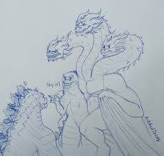 King of the kaiju is an anime series centered around king ghidorah. Female Godzilla Explore Tumblr Posts And Blogs Tumgir