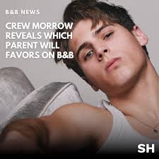 Crew Morrow, son of Young and the Restless star Joshua Morrow, has been  cast as Will Spencer, the son of Bill and Katie