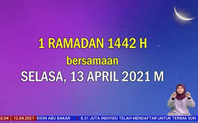 Kebanyakan penganut agama islam akan mula membuat perkiraan sejak dari rejab dan sya'aban lagi. Mysumber On Twitter Terkini Pengisytiharan Tarikh Mula Puasa Bagi Tahun 2021 Adalah Pada Esok 13 April 2021 Hari Selasa Panduan Lanjut Https T Co Llwwpvioos Niat Puasa Ramadhan Https T Co Y6rpshdyft Panduan Tarawih Https T Co Iuvkznctx7