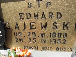 Edward Gajewski 1908 Nałęczów
