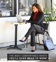 Straight Leg Classic Dress Pant Yoga Pants Black Pinstripe In 2020 Dress Yoga Pants Pinstripe Dress Pants Classic Dress
