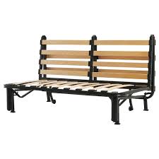 Höhe 183 cm breite 110 cm tiefe 50. Lycksele Two Seat Sofa Bed Frame Black Ikea