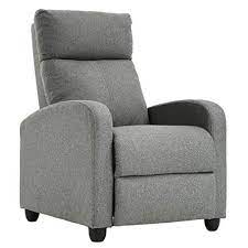 Living Room Recliner Recliner Chair Fabric Single Sofa Modern Reclining Seat Home Theater Seating For Liv Home Theater Seating Recliner Chair Modern Recliner