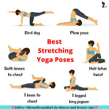 Best Stretching Yoga Poses Fitness And Beauty Tips Fitness Beauty Poses